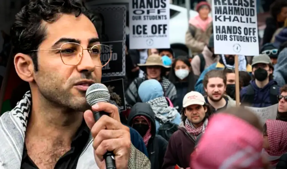 Liberan en EE.UU. a estudiante palestino de Columbia detenido por protestar contra ataques en Gaza. Foto: composición LR Liberan en EE.UU. a estudiante palestino de Columbia detenido por protestar contra ataques en Gaza. Foto: composición LR