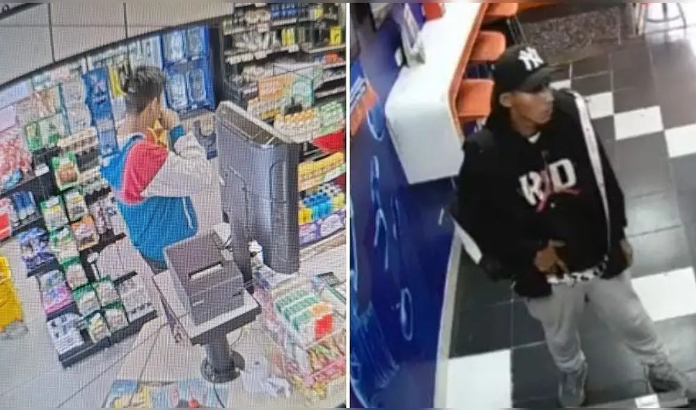 Yerfox Mori cometía sus fechorías en tiendas Tambo y Oxxo de San Juan de Lurigancho. Foto: Composición LR/Grecia Infante