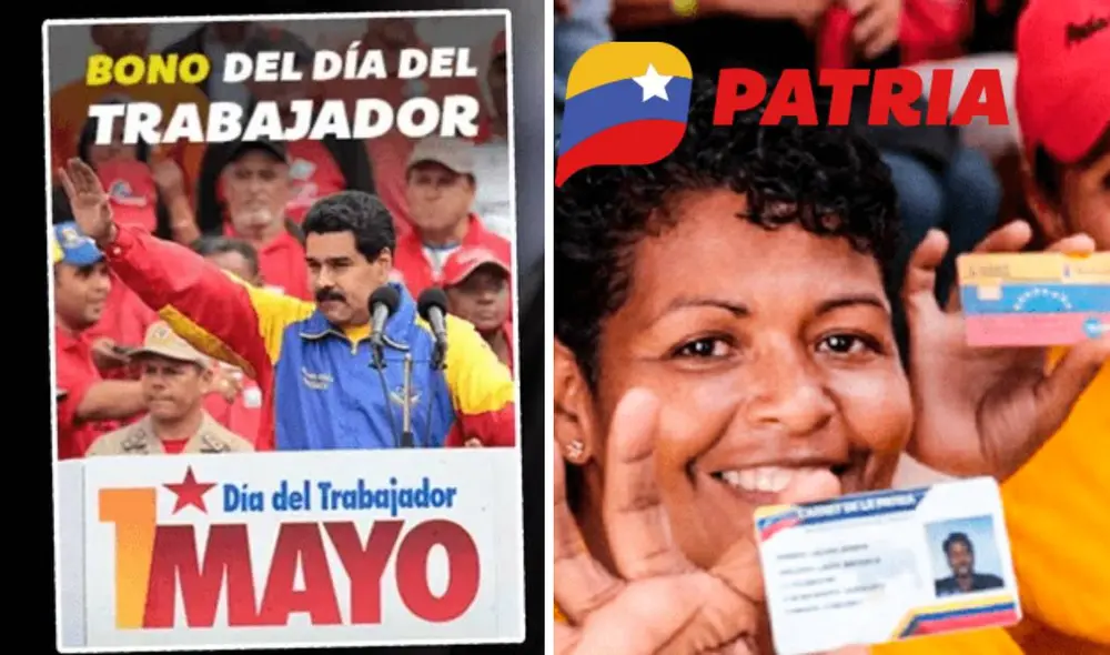 Al comienzo de cada mes, el régimen de Nicolás Maduro envía varios bonos. Foto: composiciónLR/Patria