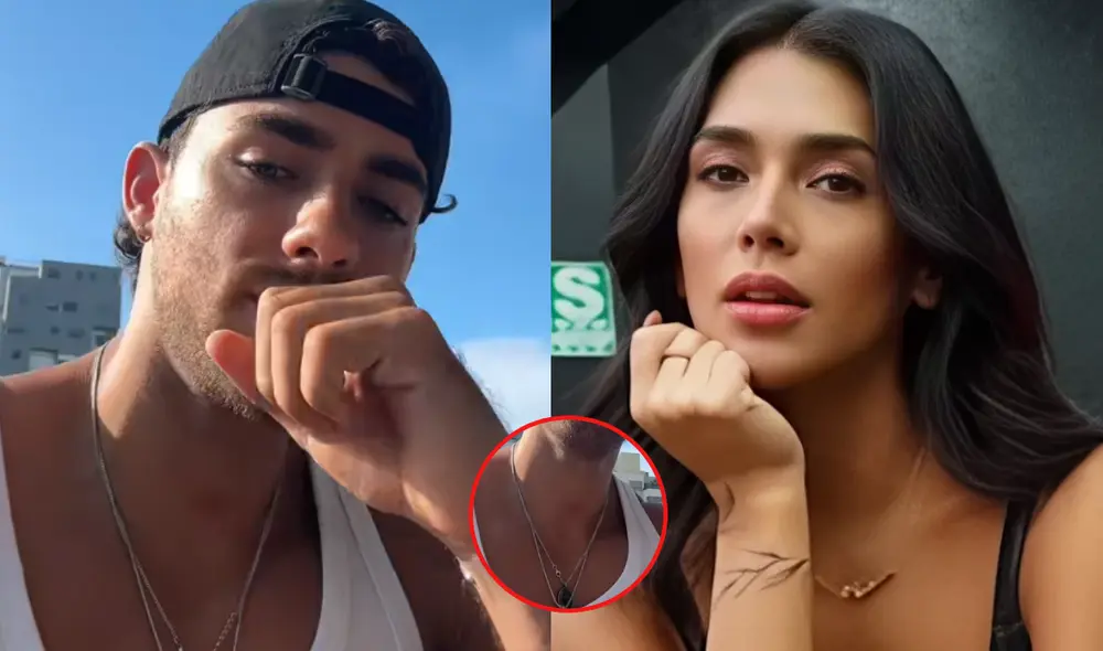 Vania Bludau protagonizó momentos cariñosos con Austin Palao. Foto: composición LR/difusión LR/TikTok