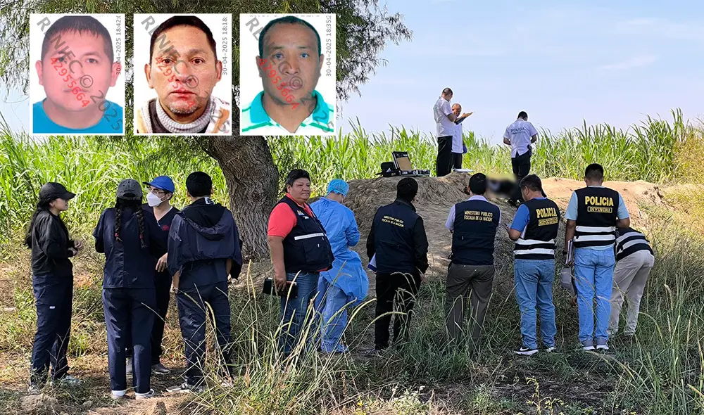 Crímenes ocurrieron en Lambayeque e Ica. Créditos: composición LR / Emmanuel Moreno.