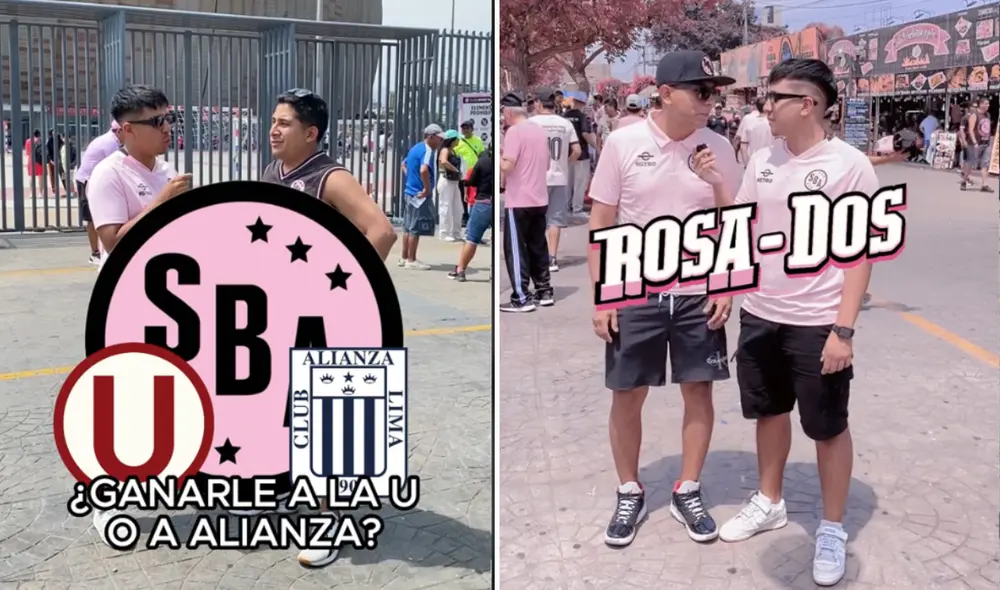 Hinchas de Sport Boys respondieron con sinceridad sobre cuál de los dos equipos más emblemáticos del fútbol peruana prefieren ganarle. Foto: composición LR/TikTok