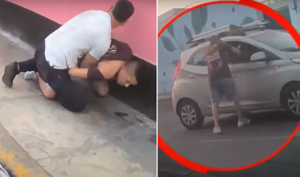 De acuerdo con la Policía, operaba junto a su cómplice en la intersección del Jirón Zorritos con Yapura, en Breña. Foto: Composición LR/ATV Noticias