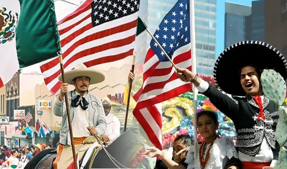 Aunque nació como símbolo de resistencia, hoy el Cinco de Mayo es una de las fechas más comercializadas en EE. UU., impulsada por marcas desde los años 80. Foto: composición LR