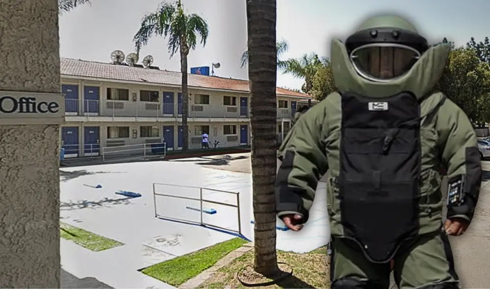 Jorge Moreno, un veterano de la Marina, fue encontrado Motel 6 en posesión de un arma de fuego y material explosivo. Jorge Moreno, un veterano de la Marina, fue encontrado Motel 6 en posesión de un arma de fuego y material explosivo.