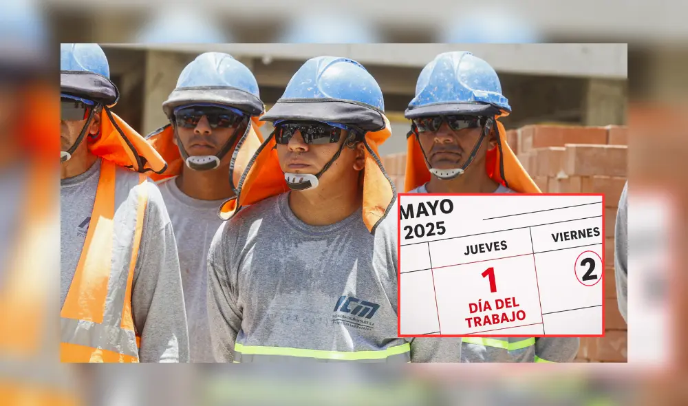 Los feriados y días no laborables son fechas establecidas por la ley o acuerdos colectivos que permiten a los trabajadores. Foto: Composición LR/Andina