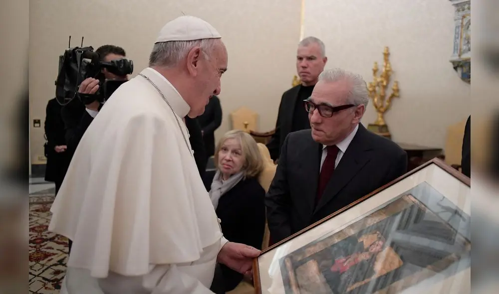 Scorsese entrevistó al papa Francisco.