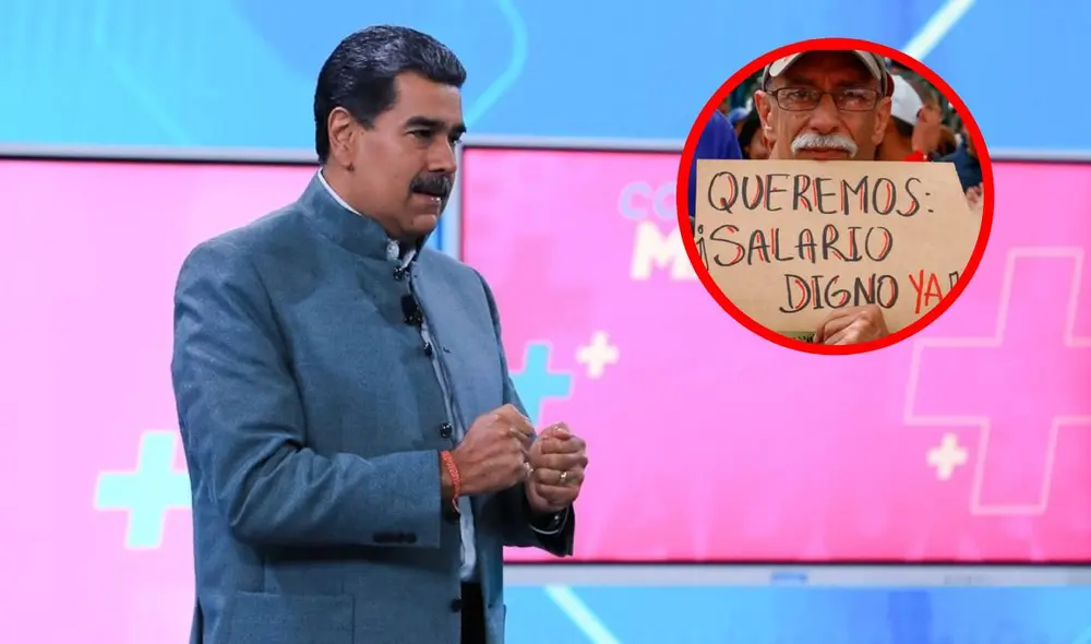 En 2024, Maduro aumentó el Bono de Guerra a 90 dólares indexados. Foto: composiciónLR/El Informador/Tal Cual
