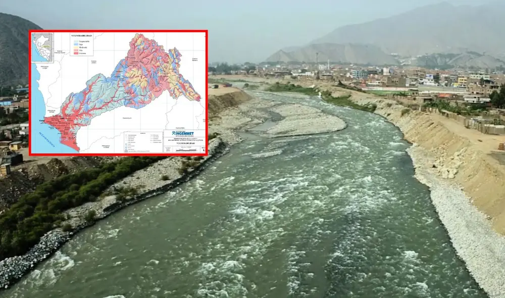 Ingemmet detecta metales pesados en el río Rímac. Foto: Instituto Geológico, Minero y Metalúrgico