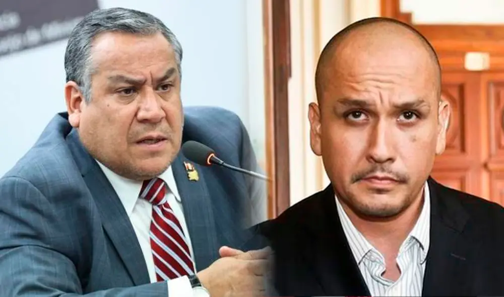 Gustavo Adrianzén sobre Ilan Heredia. Foto: composición LR Gustavo Adrianzén sobre Ilan Heredia. Foto: composición LR