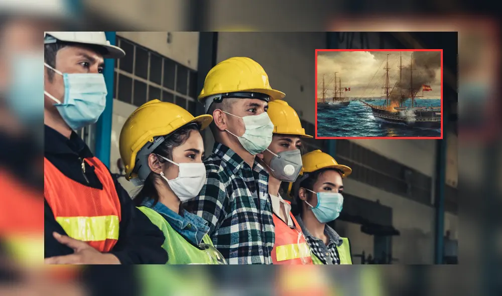 El Combate Naval del 2 de mayo de 1866 tuvo lugar en el puerto del Callao. Foto: Composición LR/Andina El Combate Naval del 2 de mayo de 1866 tuvo lugar en el puerto del Callao. Foto: Composición LR/Andina