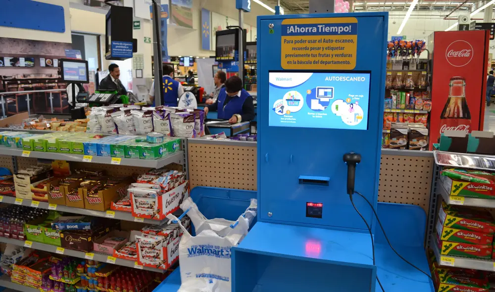 Walmart mejora la experiencia de compra al actualizar su sistema de seguridad en las cajas de autoservicio. Walmart mejora la experiencia de compra al actualizar su sistema de seguridad en las cajas de autoservicio.