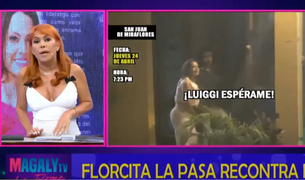 Magaly Medina le dijo de todo a Flor Polo en su programa del jueves 1 de mayo. Foto: ATV.