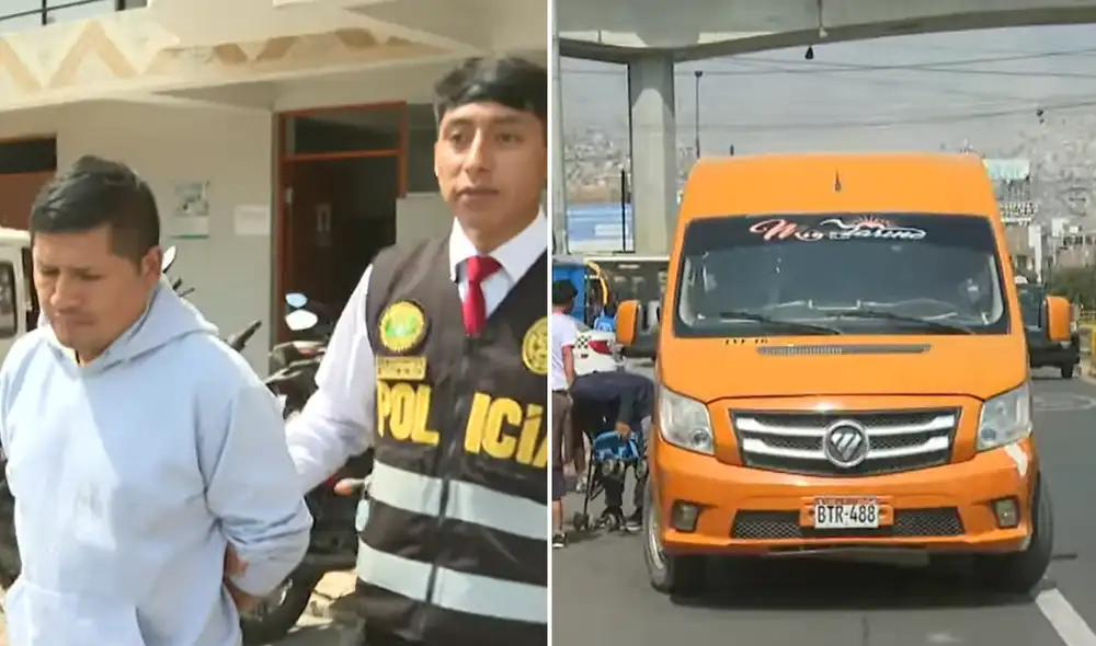 Detienen a sujeto que se dedicaba a recopilar dato de trasportistas en SJL. Foto: composición LR / captura Latina Noticias