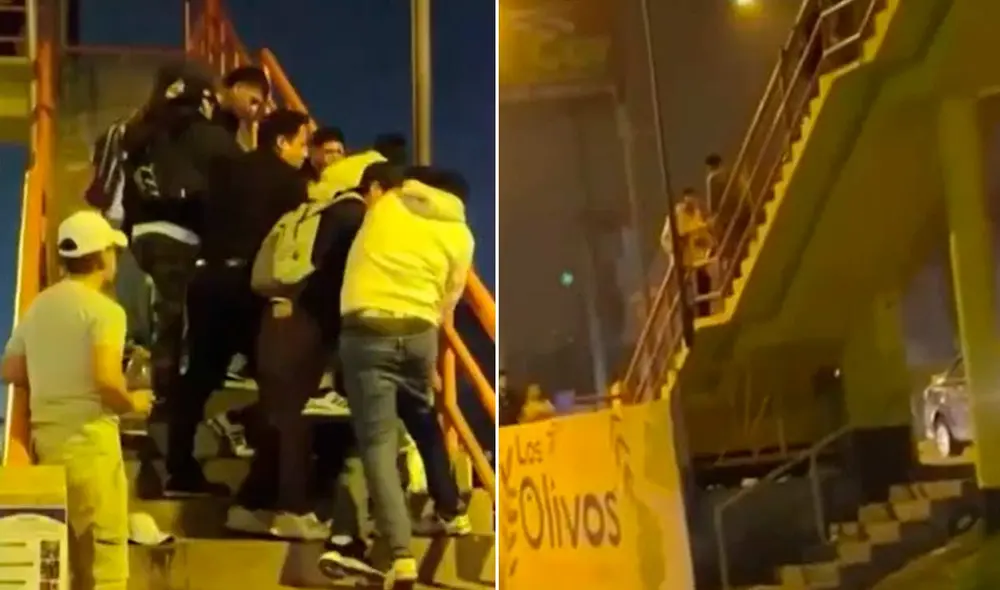 El joven que fue lanzado desde puente en Los Olivos aseguró que no conoce a las personas que lo agredieron. Foto: composición LR/LatinaTV