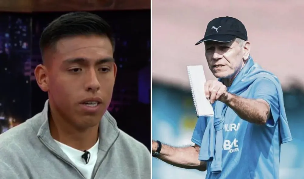 Sporting Cristal ha dirigido hasta el momento 2 partidos en Sporting Cristal. Foto: composición LR/captura de Movistar Deportes/difusión