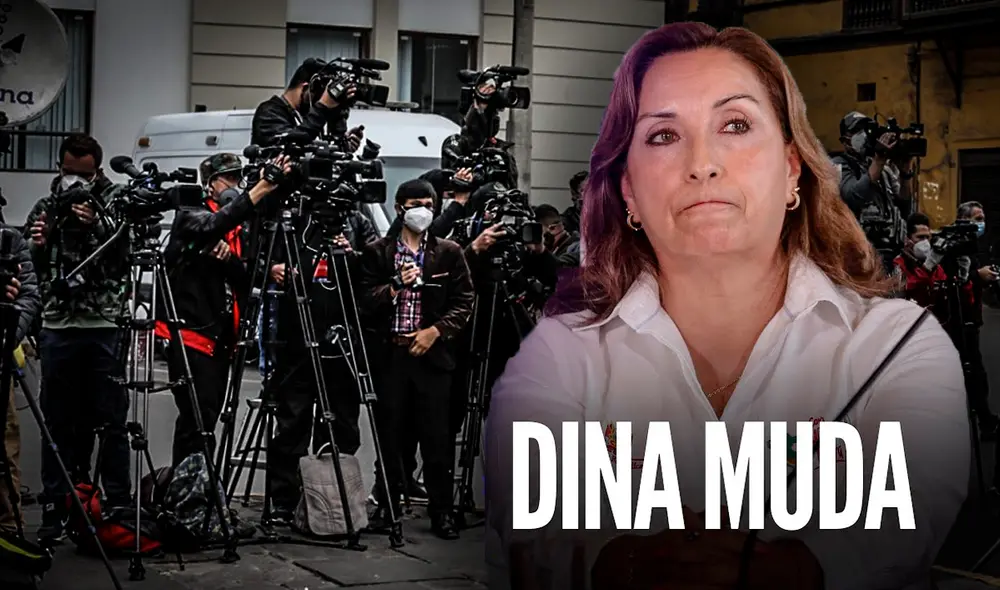 Dina Boluarte lleva más de 6 meses sin declarar a la prensa. Foto: composición LR