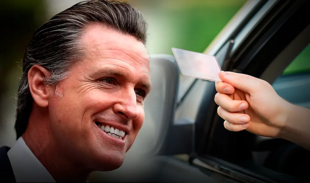 Gavin Newsom beneficia a conductores que no tienen una licencia válida en California con la aplicación de la ley AB 2746.