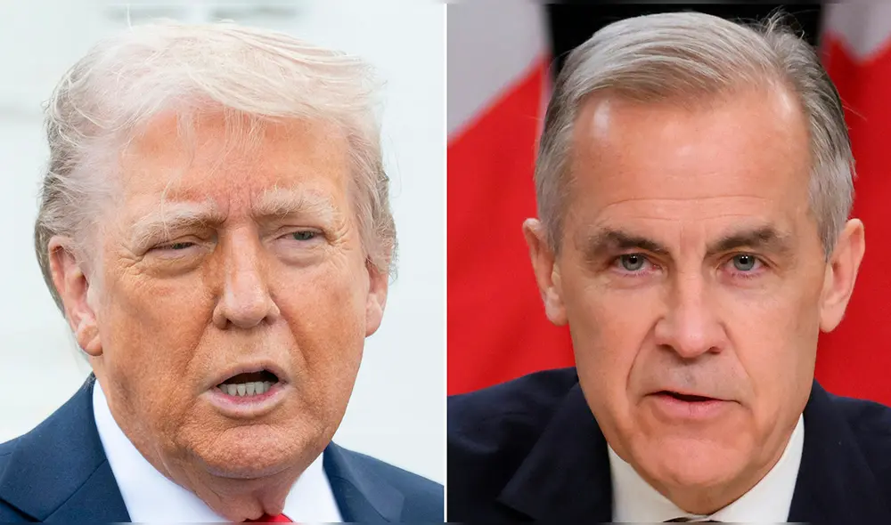 Primer ministro de Canadá, Mark Carney, anuncia encuentro con Donald Trump en Washington. Foto: AFP Primer ministro de Canadá, Mark Carney, anuncia encuentro con Donald Trump en Washington. Foto: AFP