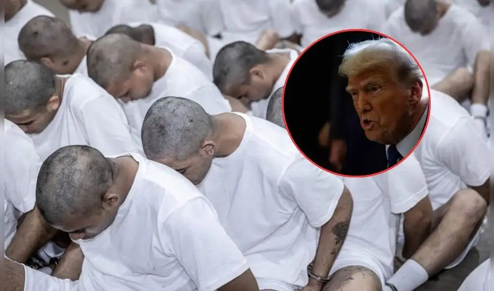 Trump propone etiquetar a presuntos criminales de "combatientes enemigos" para agilizar su encarcelamiento.