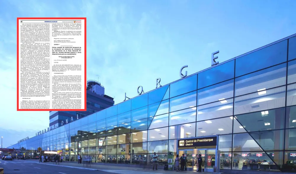 Restringen tránsito en la avenida Morales Duárez hasta el 2026. Foto: composición LR