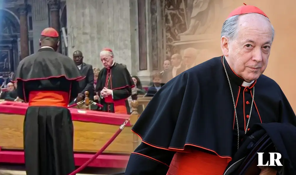 Cipriani se ha dejado ver en actos públicos desde la muerte del papa Francisco, a pesar de la sanción impuesta por el Vaticano en su contra. Foto: composición LR Cipriani se ha dejado ver en actos públicos desde la muerte del papa Francisco, a pesar de la sanción impuesta por el Vaticano en su contra. Foto: composición LR