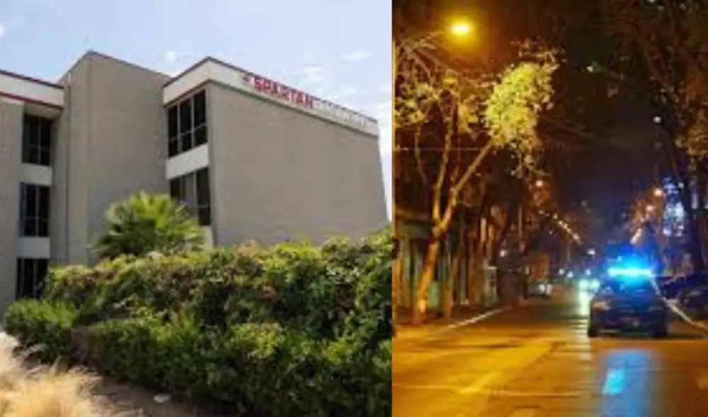 Tiroteo en Estados Unidos deja dos heridas Foto: composición LR/Spartan College of Aeronautics and Technology