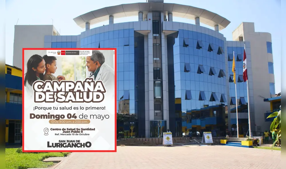 Municipalidad de SJL ofrece compaña de salud gratuita. Foto: composición La República/Andina