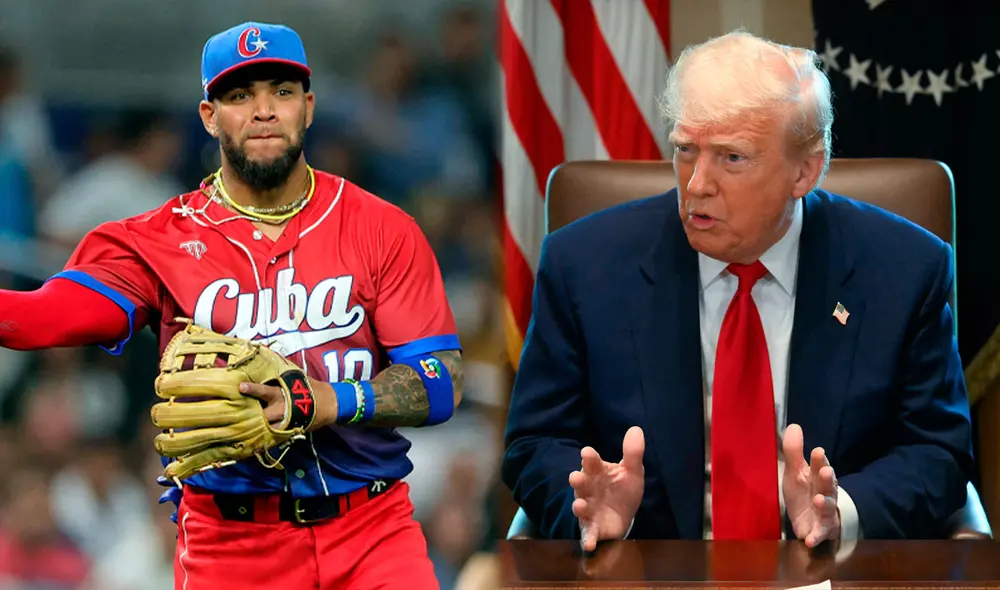 Yoan Moncada, hoy con Los Angeles Angels, representó a EE. UU. en el último Clásico Mundial de Béisbol. Foto: composición LR / AFP