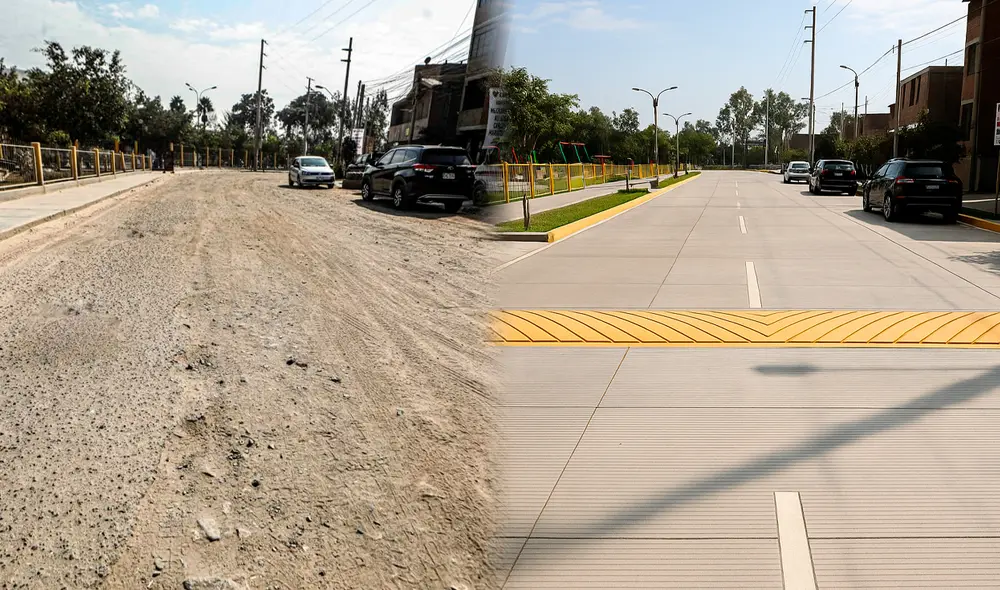Av. José Carlos Mariategui será renovada y estaría lista en cinco meses. Foto: composición LR/MML/IA