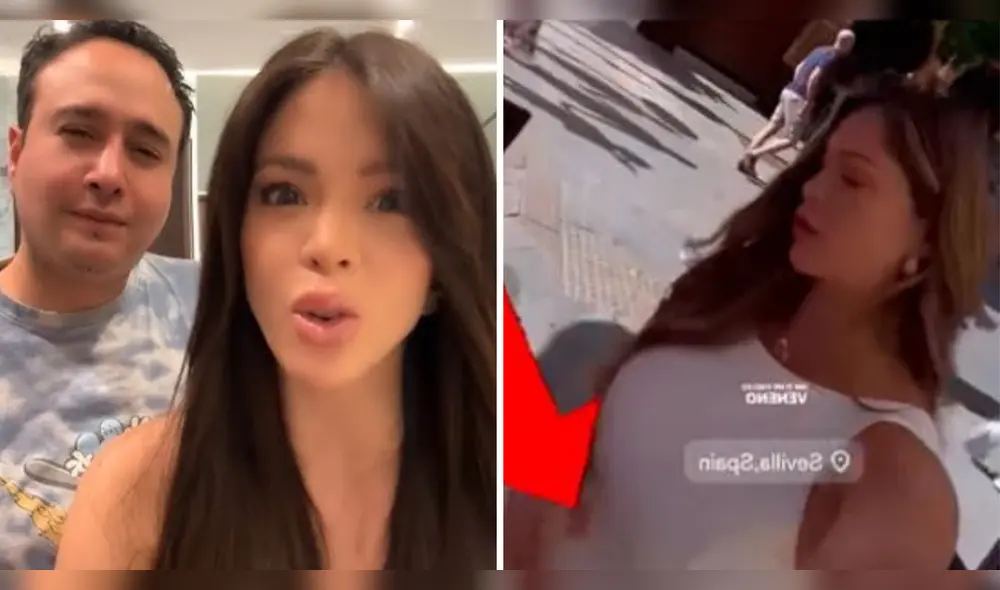 Sheyla Rojas tiene un hijo con Antonio Pavón. Foto: Composición LR/TikTok Sheyla Rojas tiene un hijo con Antonio Pavón. Foto: Composición LR/TikTok