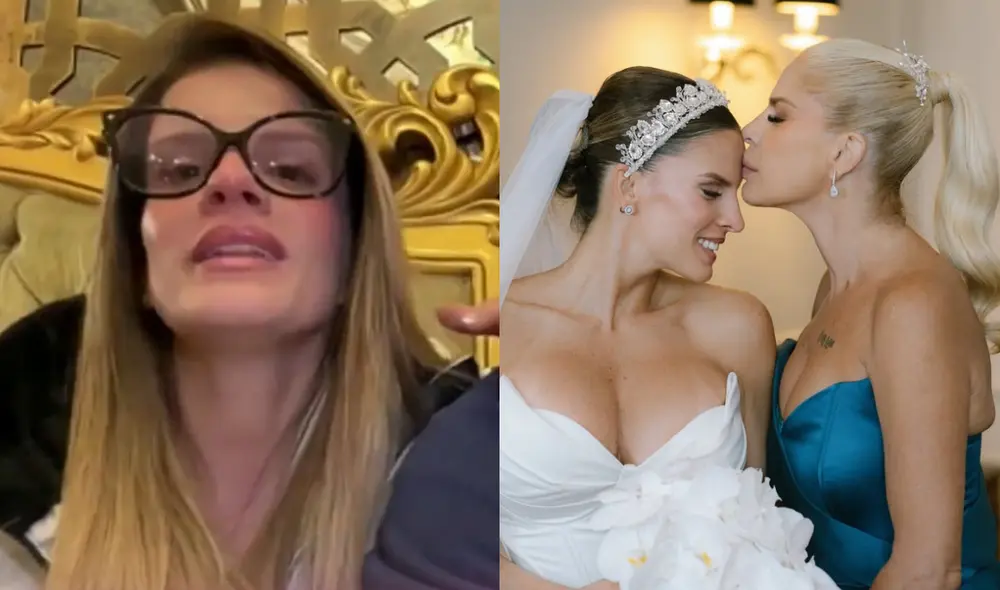 Alejandra Baigorria se mostró muy emocionada al hablar de su madre Verónica Alcalá, quien la acompañó en todo momento de su boda. Foto: Composición LR/AméricaTV/difusión Alejandra Baigorria se mostró muy emocionada al hablar de su madre Verónica Alcalá, quien la acompañó en todo momento de su boda. Foto: Composición LR/AméricaTV/difusión