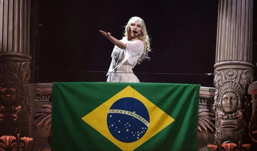 Lady Gaga regresó a Brasil tras trece años de ausencia. Foto: Difusión Lady Gaga regresó a Brasil tras trece años de ausencia. Foto: Difusión