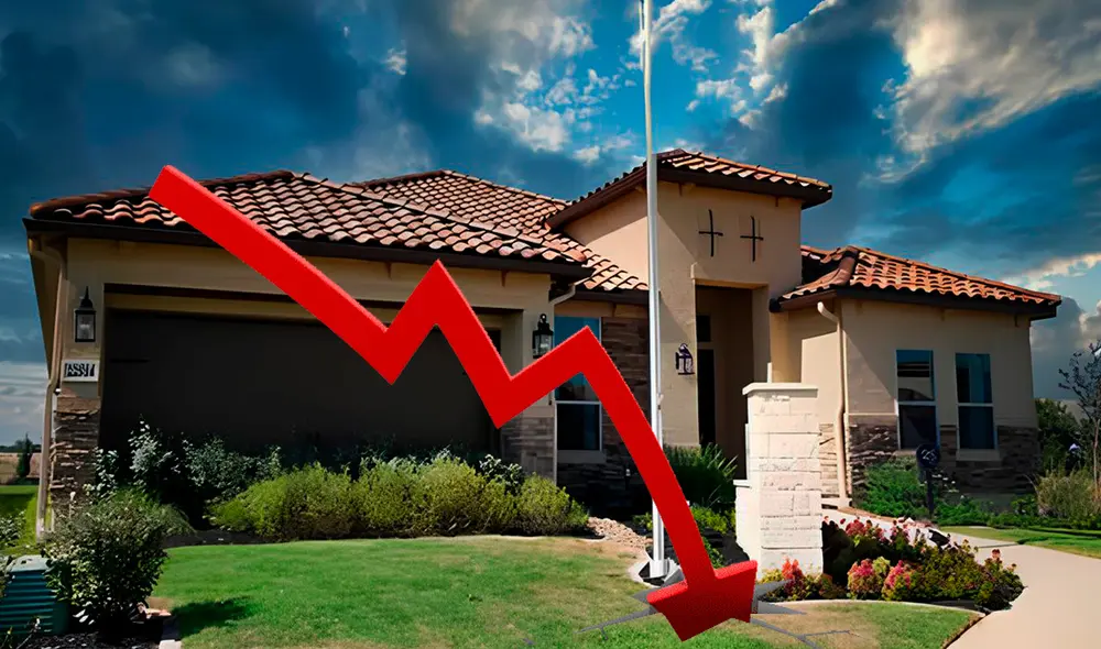 Caída de precios en viviendas de Texas en medio del alza de inventario y temores económicos.