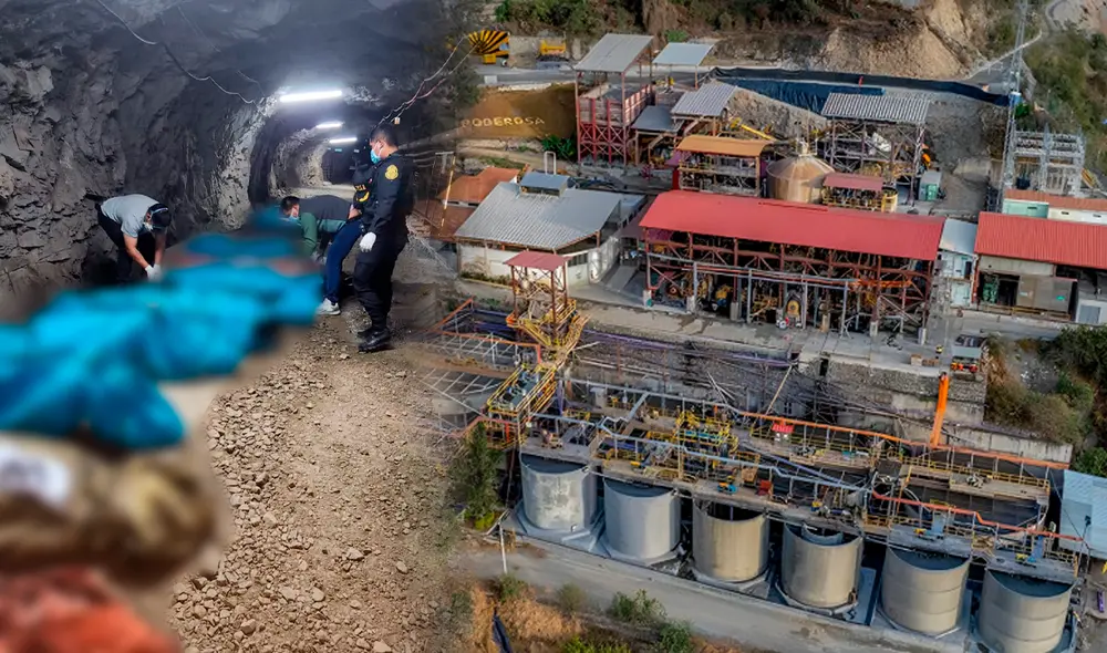 Minera Poderosa confirma muerte de trabajadores. Foto: composición LR