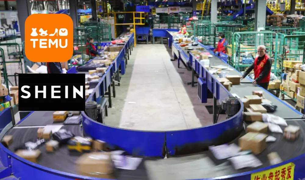 Plataformas como Temu y Shein adaptan sus operaciones. Foto: composición LR/AFP/Bloomberg/Getty Images Plataformas como Temu y Shein adaptan sus operaciones. Foto: composición LR/AFP/Bloomberg/Getty Images