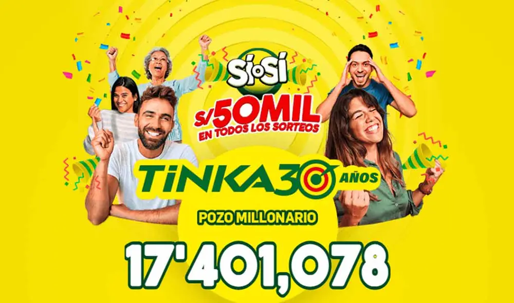 El sorteo de la Tinka se realiza todos los miércoles y domingos. Foto: Intralot El sorteo de la Tinka se realiza todos los miércoles y domingos. Foto: Intralot