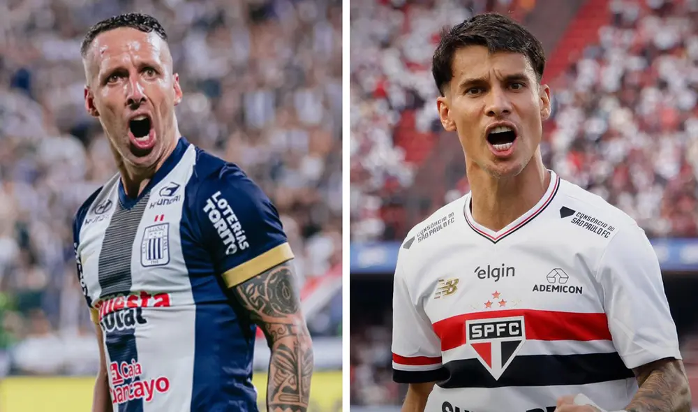 El primer partido entre ambos clubes en esta Copa Libertadores 2025 terminó empatado 2-2. Foto: composición de LR/Alianza Lima/Sao Paulo