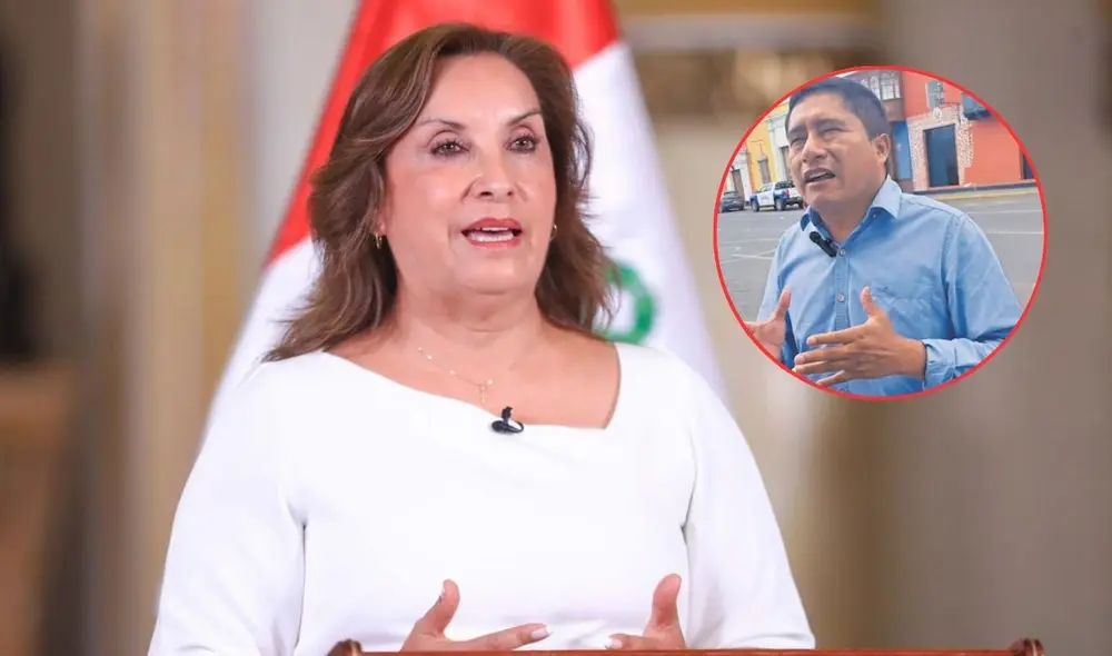 Alcalde de Pataz tuvo fuertes comentarios contra el Gobierno de Dina Boluarte | Composición: LR. Alcalde de Pataz tuvo fuertes comentarios contra el Gobierno de Dina Boluarte | Composición: LR.