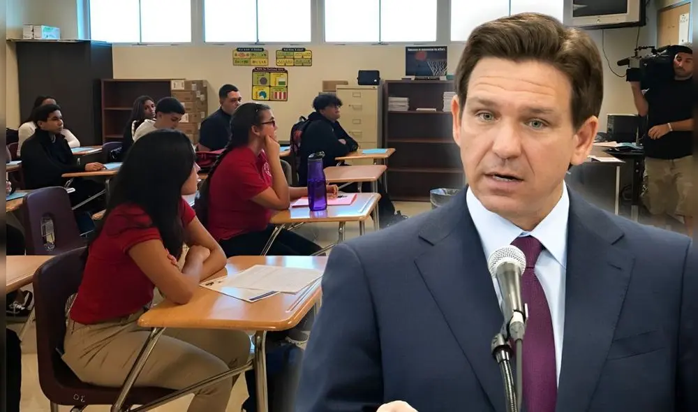 la nueva ley para modificar los horarios en las escuelas en Florida solo necesitan la firma de Ron DeSantis.