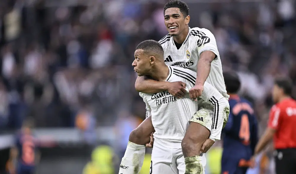 Kylian Mbappé y Jude Bellingham