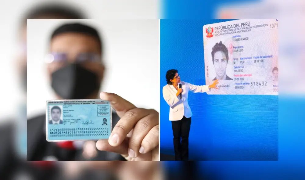 El Documento Nacional de Identidad (DNI) en Perú evoluciona constantemente para adaptarse a los avances tecnológicos. Foto: Composición LR/Andina