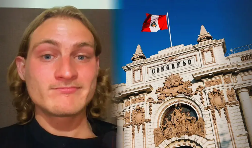 Estadounidense que vive en Perú habla sobre la situación social que enfrenta el país: "El gobierno está corrupto en todos sus niveles". Foto: composición LR/institutodecienciashegel/CapturatiktokCodyBrown