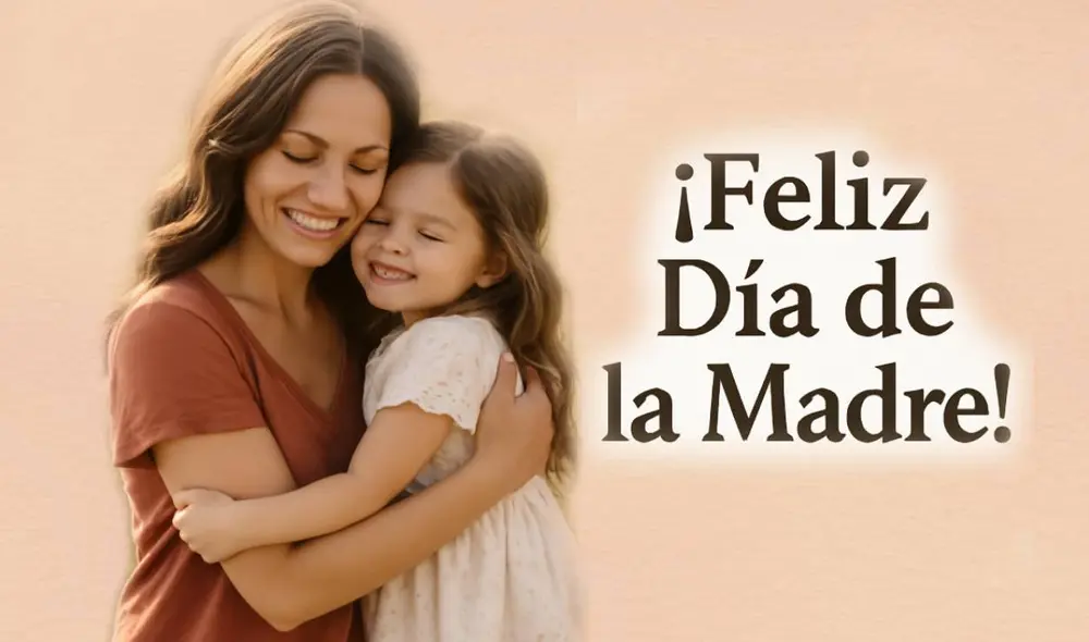 Envía poemas bonitos por el Día de la Madre que se celebra cada segundo domingo de mayo. Foto: Composición LR/IA.