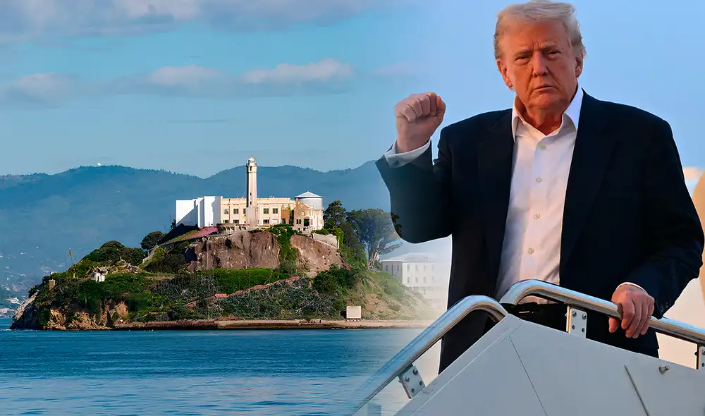 Donald Trump planea reabrir la temida prisión Alcatraz con el fin de controlar los crímenes en Estados Unidos.