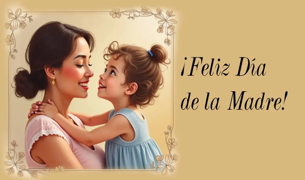 Comparte las mejores frases por el Día de la Madre este 2025. Foto: Composición LR/IA.
