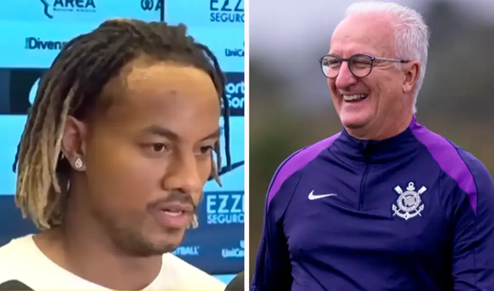 André Carrillo será dirigido por Dorival Junior en Corinthians. Foto: composición LR/captura de YouTube