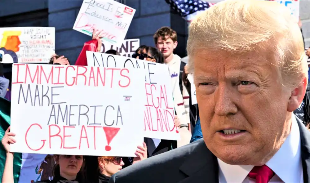 El costo estimado para arrestar, detener y deportar a una persona indocumentada asciende actualmente a 17.121 dólares. Foto: Composición LR.