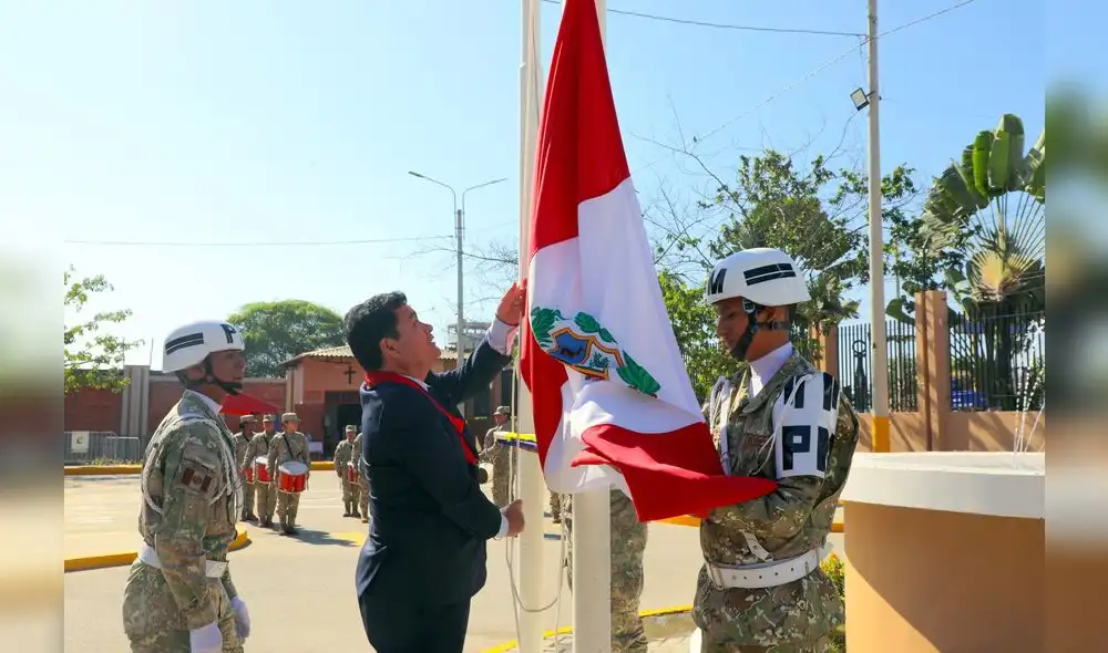 Las actividades iniciaron con el izamiento de banderas, seguido de una misa de Acción de Gracias en el oratorio “Señor de la Justicia”. Las actividades iniciaron con el izamiento de banderas, seguido de una misa de Acción de Gracias en el oratorio “Señor de la Justicia”.