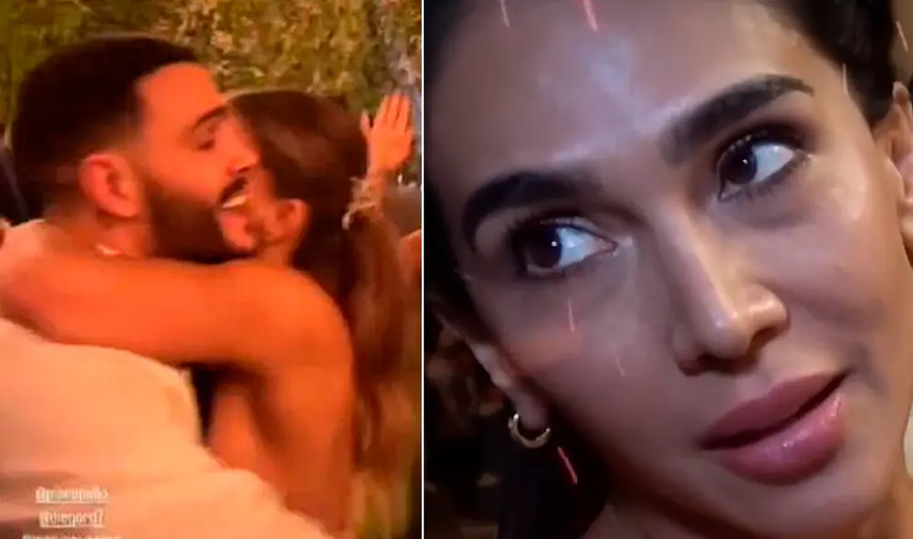 Vania Bludau fue protagonista tras la boda de Alejandra Baigorria. Foto: Composición LR/Captura/YouTube